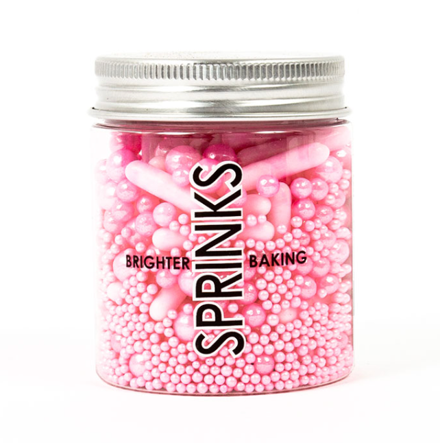 Edible Sprinkles Bubble and Bounce - Pink