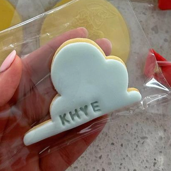 Plastic Cookie Cutter - Toy Story Cloud