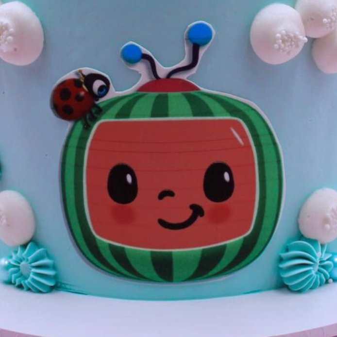 2.5" Cupcake Edible Icing Image - Cocomelon