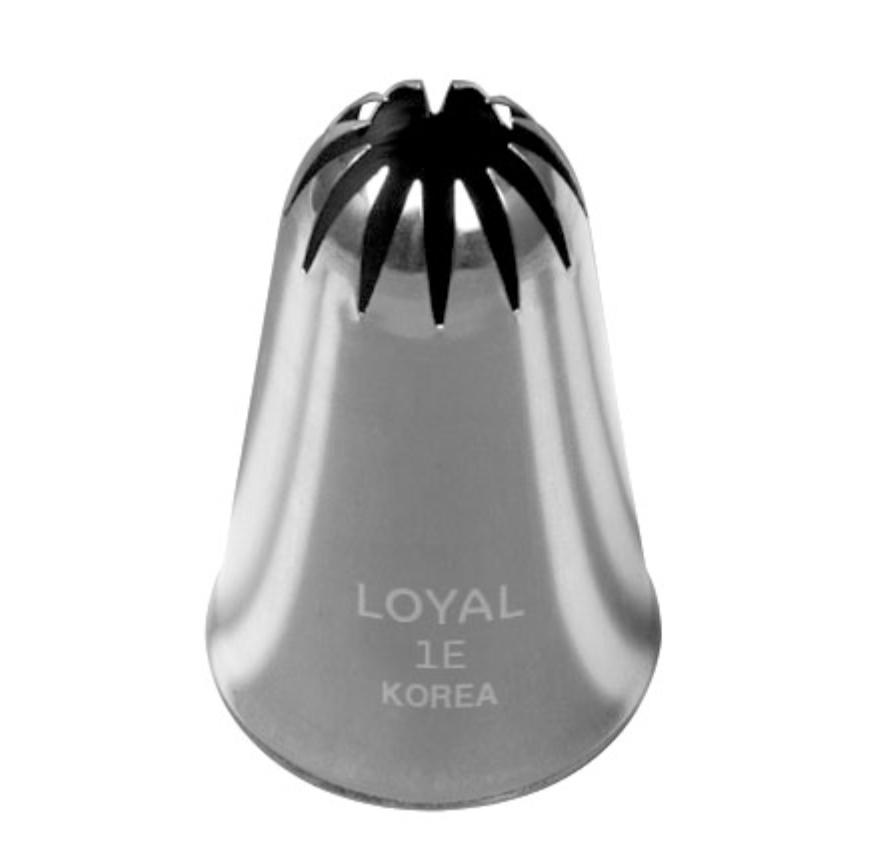 Loyal Piping Nozzle Drop Flower No.1E