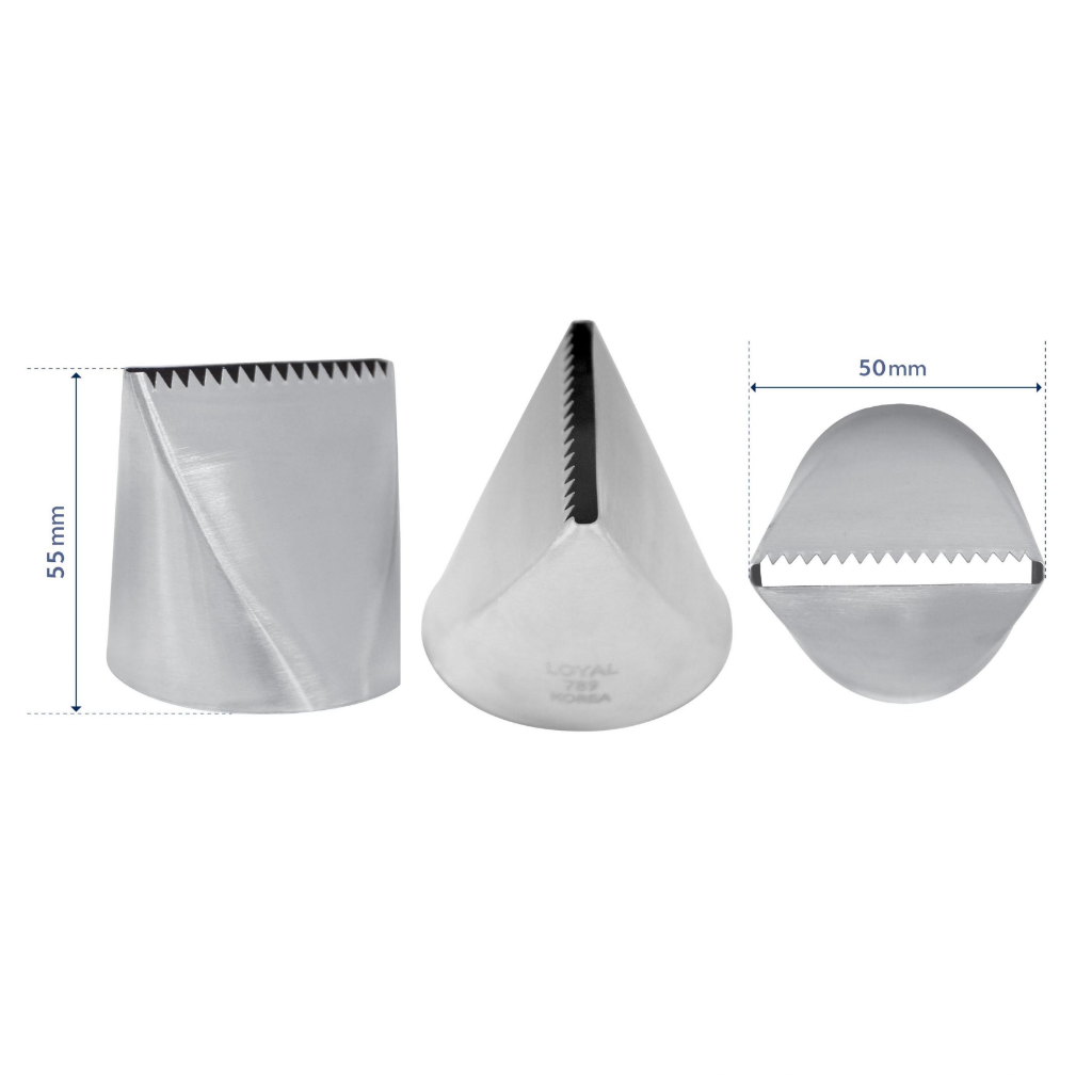 Loyal Piping Nozzle no. 789 Extra Large Basketweave