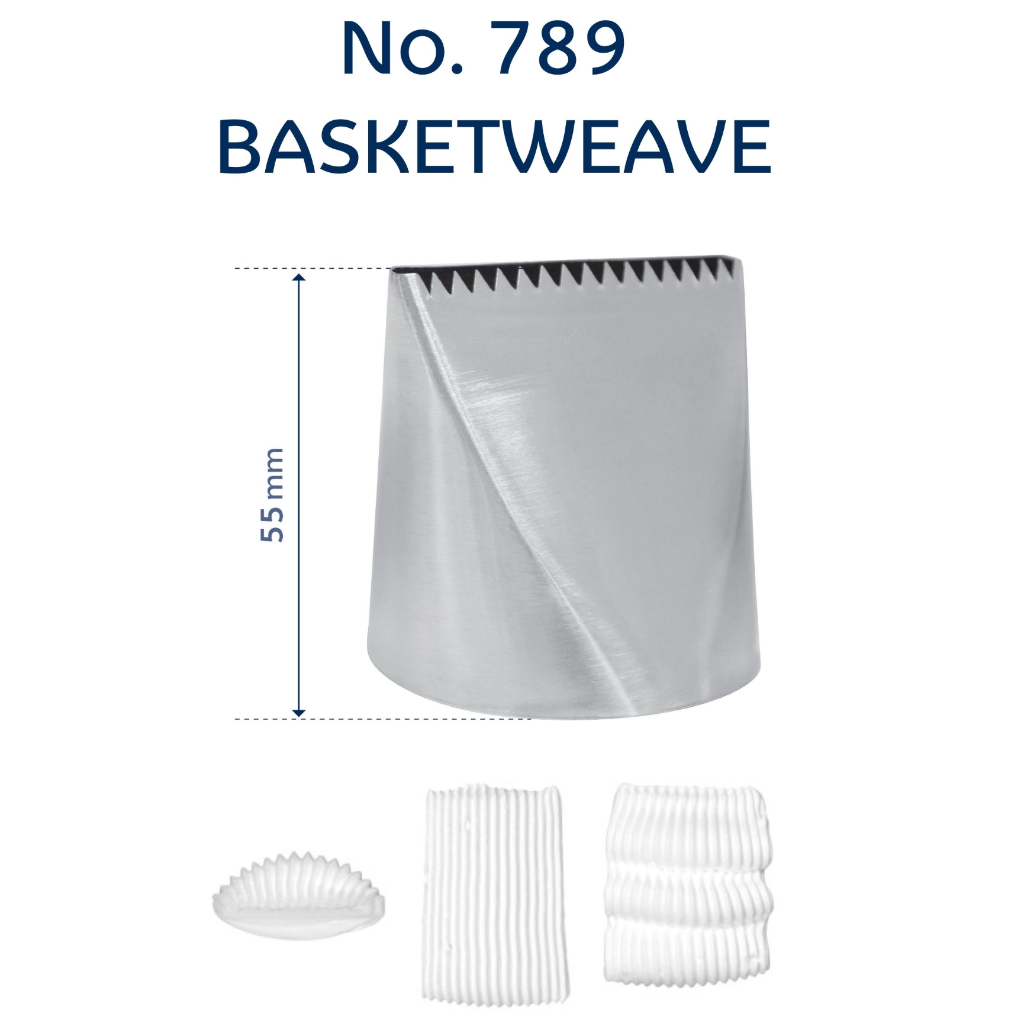 Loyal Piping Nozzle no. 789 Extra Large Basketweave