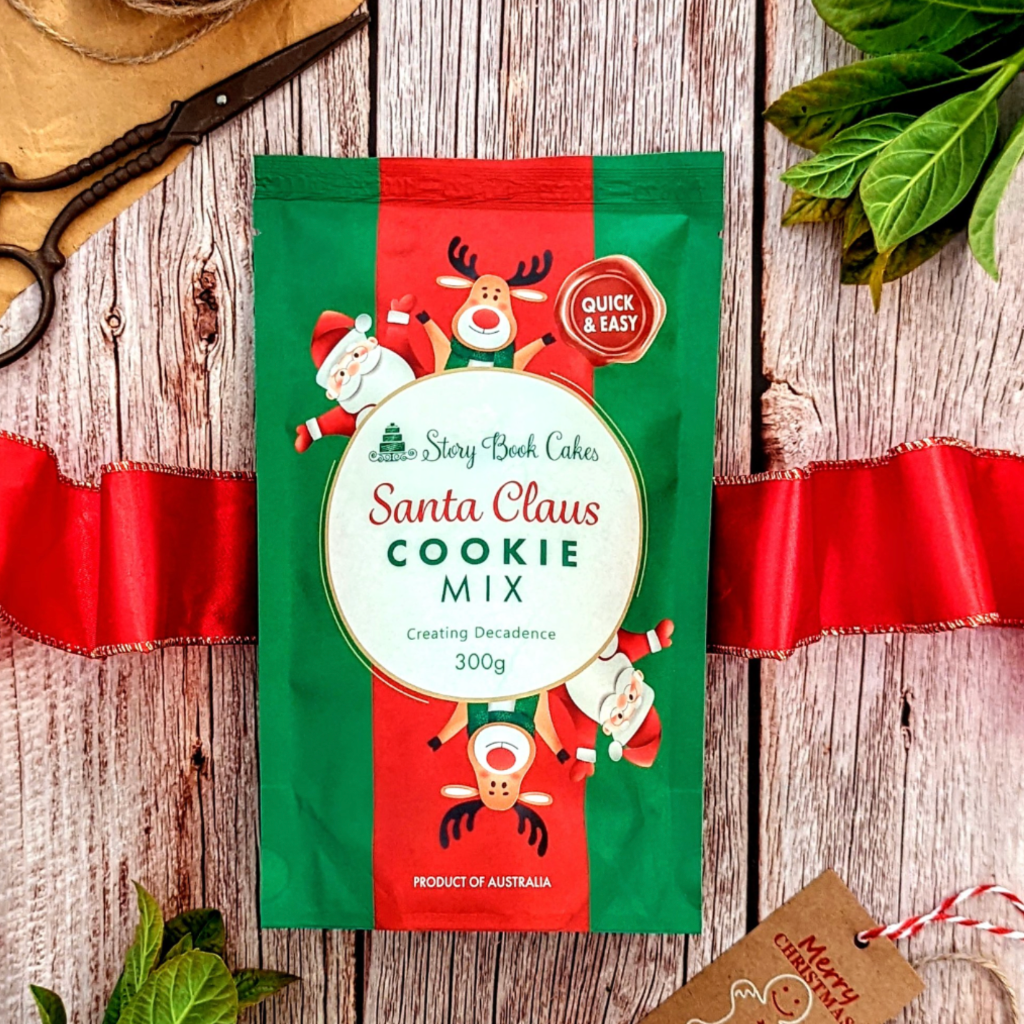 Story Book Cakes Santa Clause Cookie Mix 300g