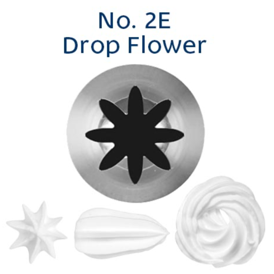 Loyal Piping Nozzle Drop Flower No.2E