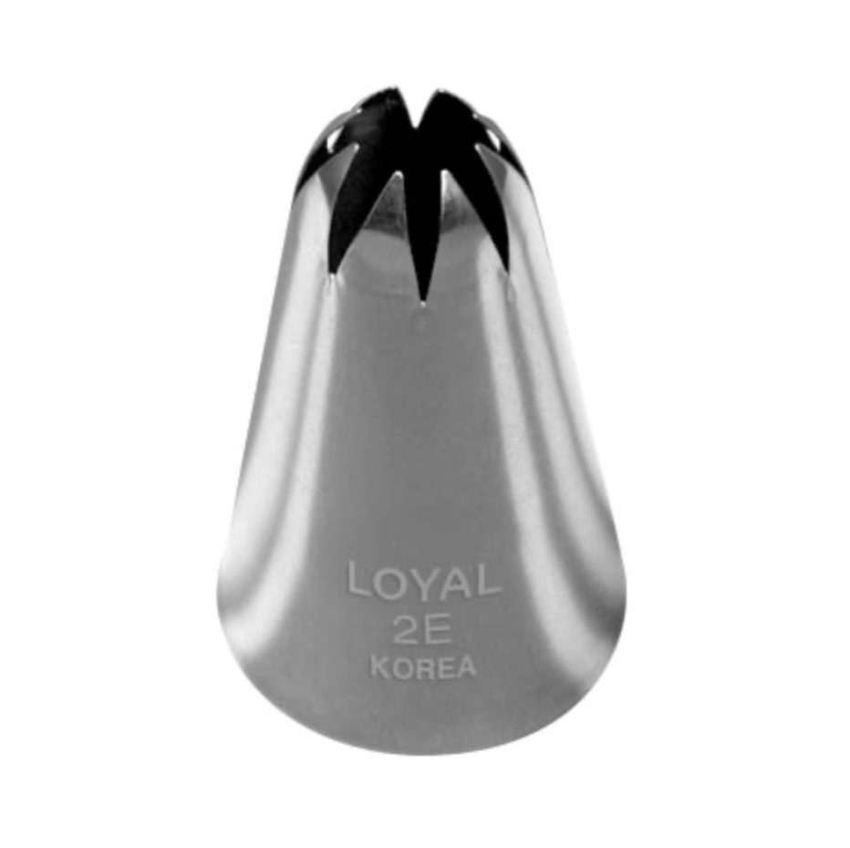 Loyal Piping Nozzle Drop Flower No.2E