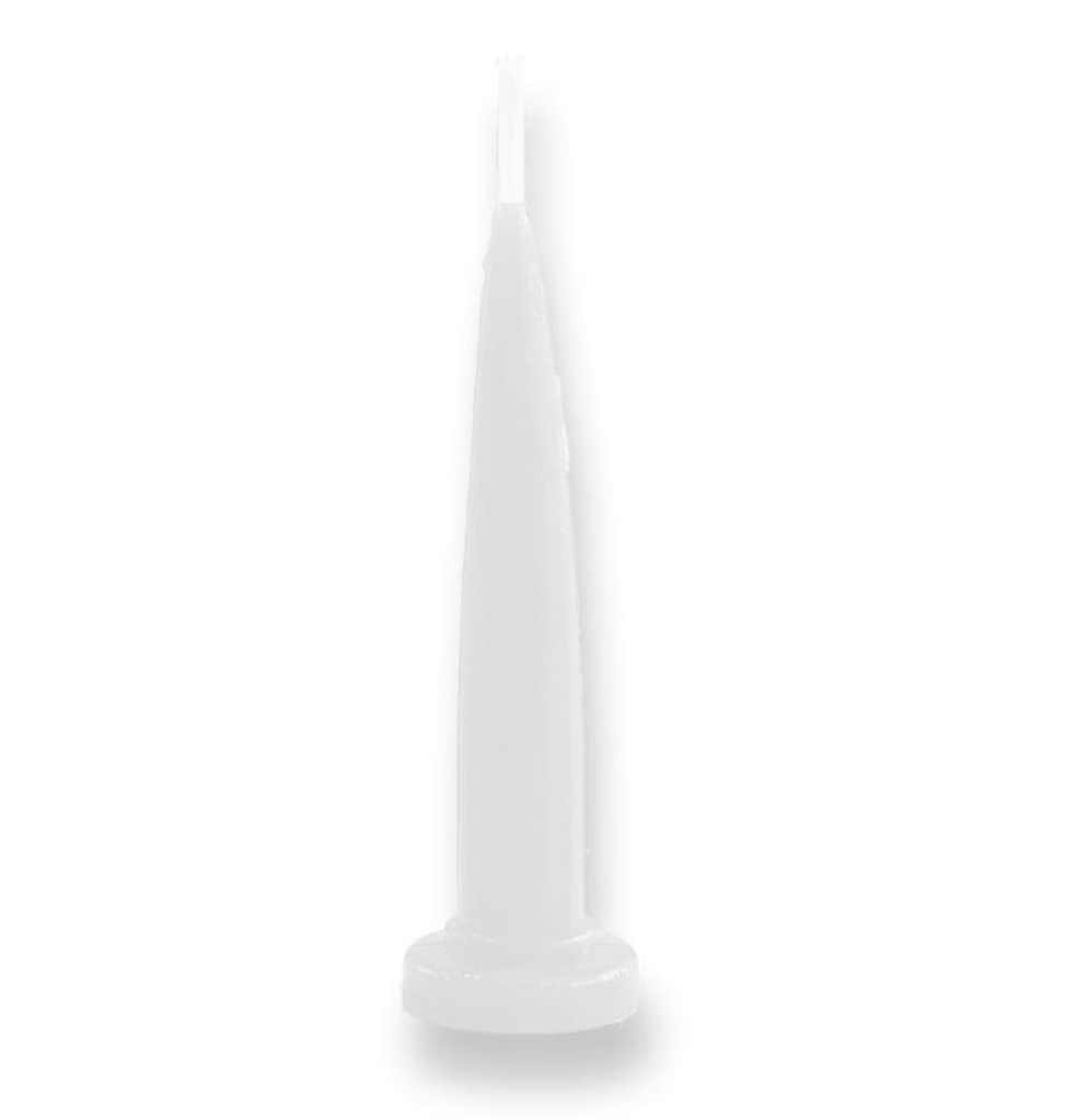 Bullet Candles 144pc - White