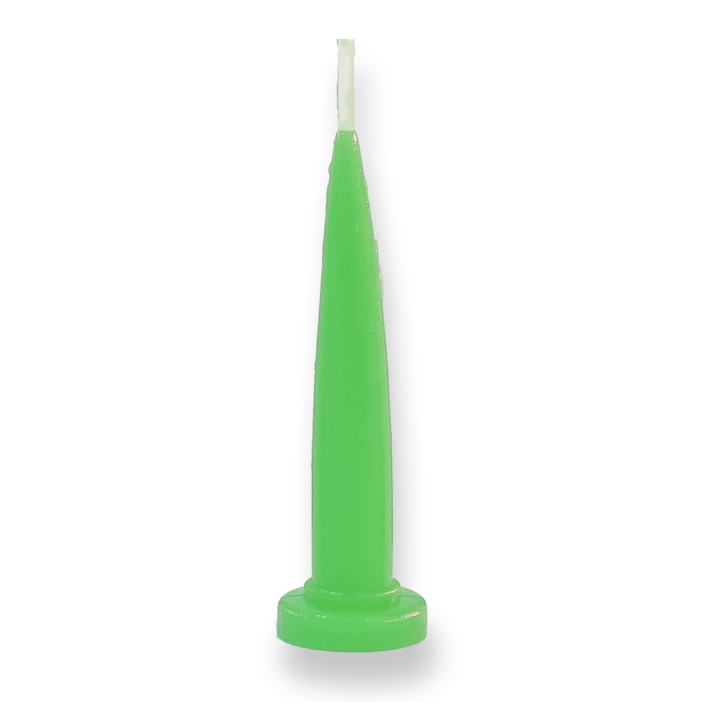 Bullet Candles 144pc - Green
