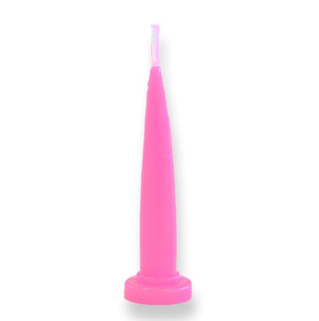 Bullet Candles 144pc - Hot Pink