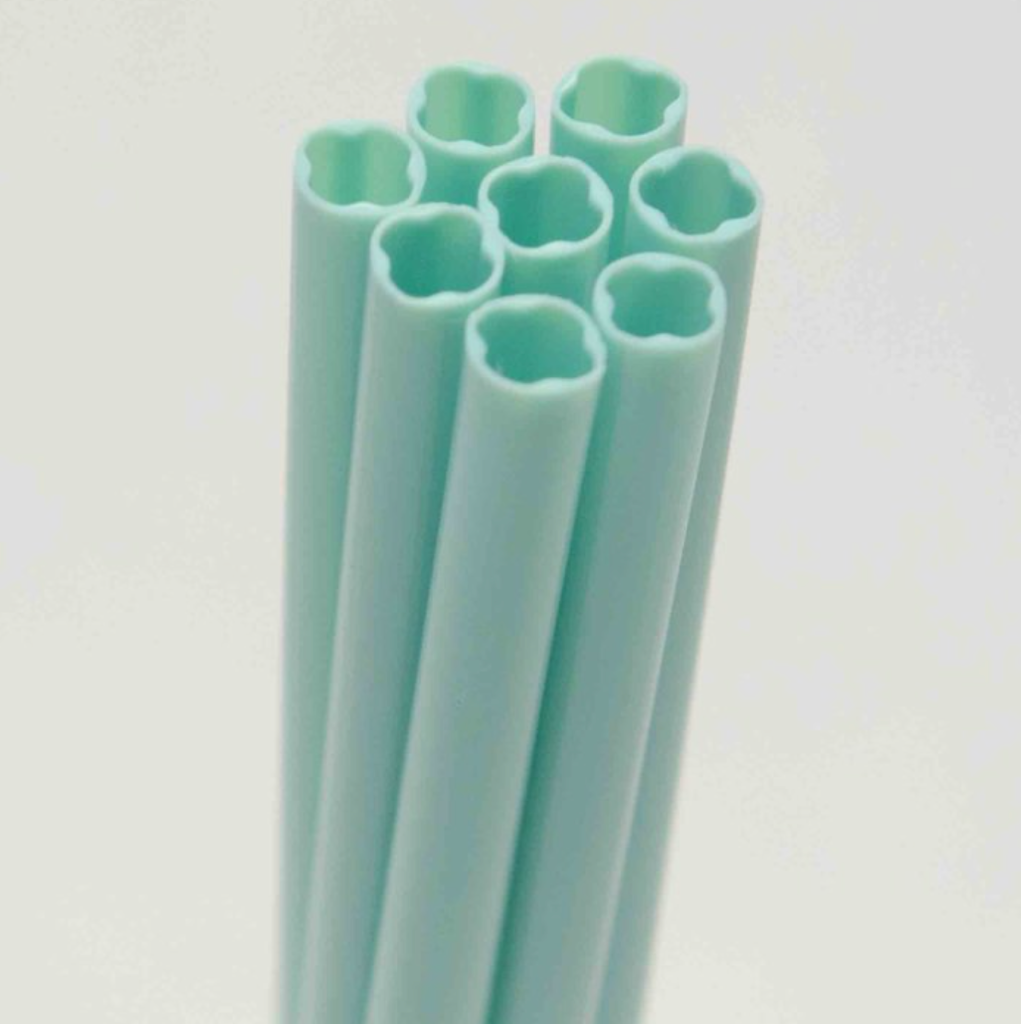 Small Blue Poly Dowels 30cm Length - 100pc