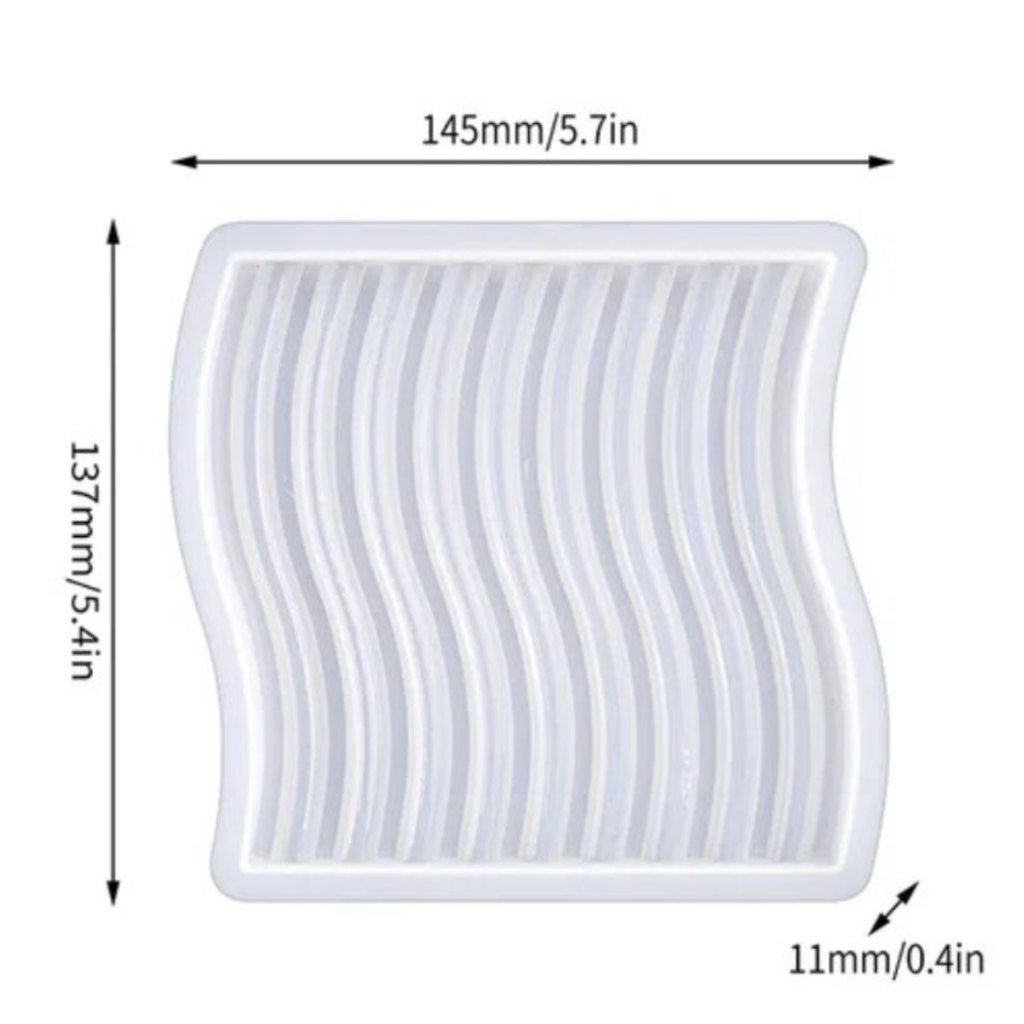 Wavy Tray Silicone Mould