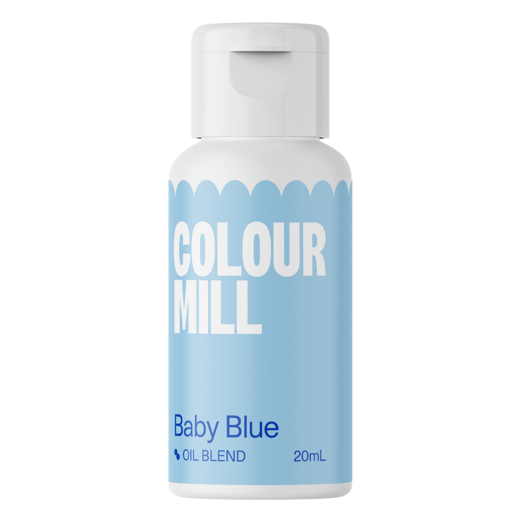 Colour mill oil based food colouring - baby blue 20ml