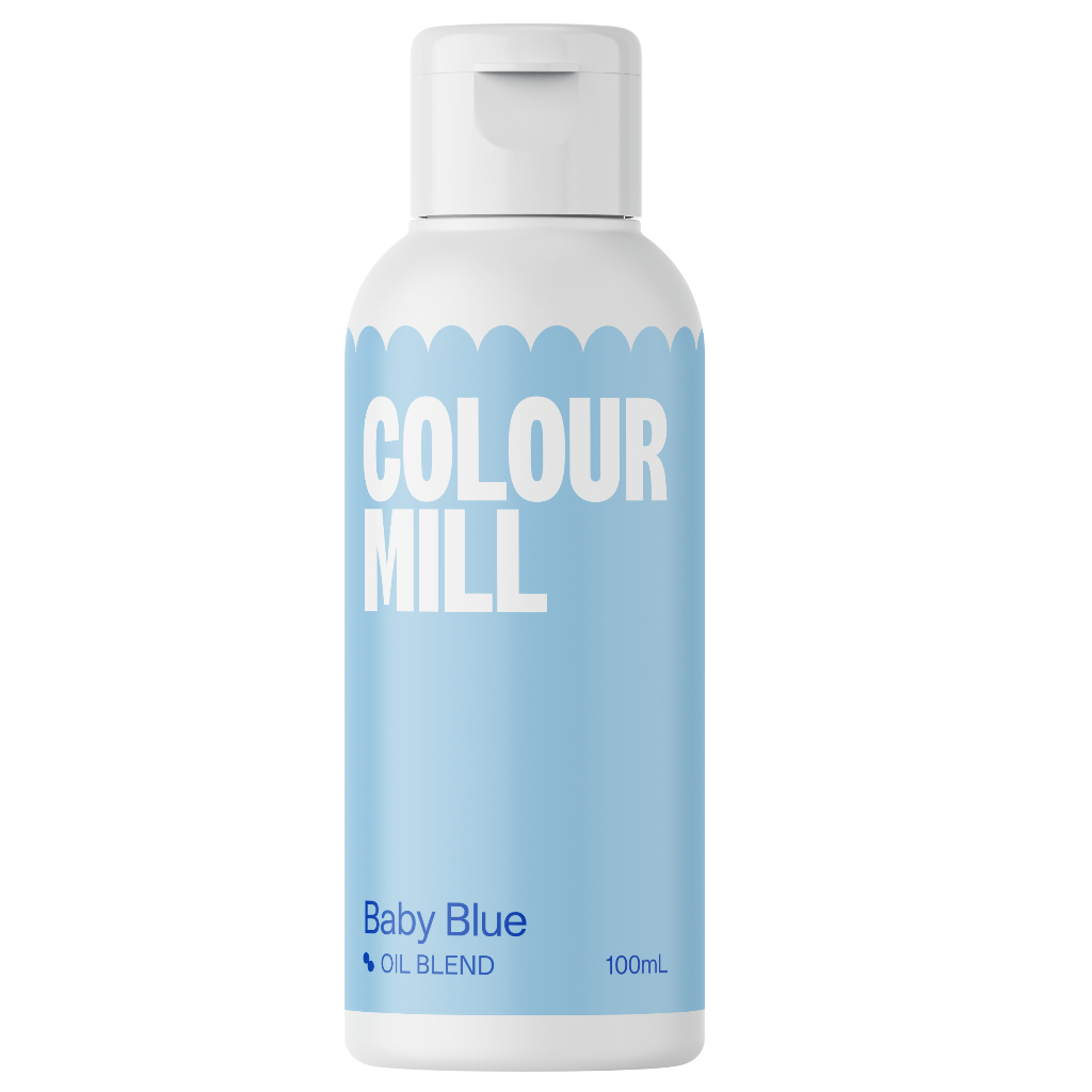 Colour mill oil based food colouring - baby blue 100ml