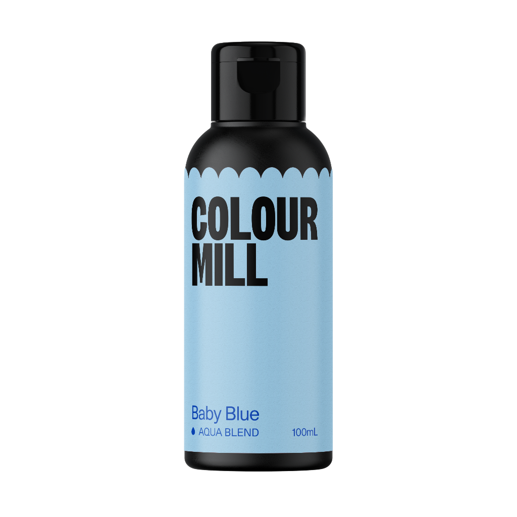 Colour mill oil based food colouring baby blue 100ml