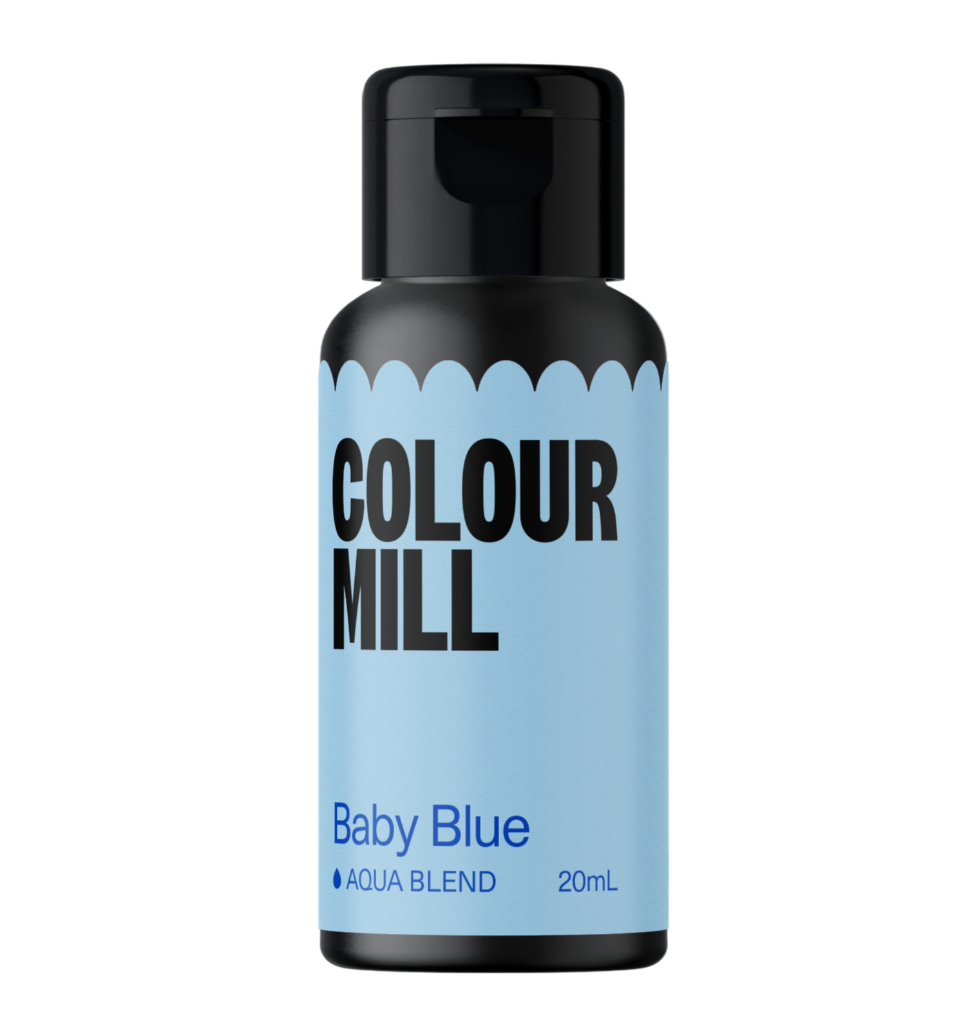 Colour mill oil based food colouring baby blue 20ml