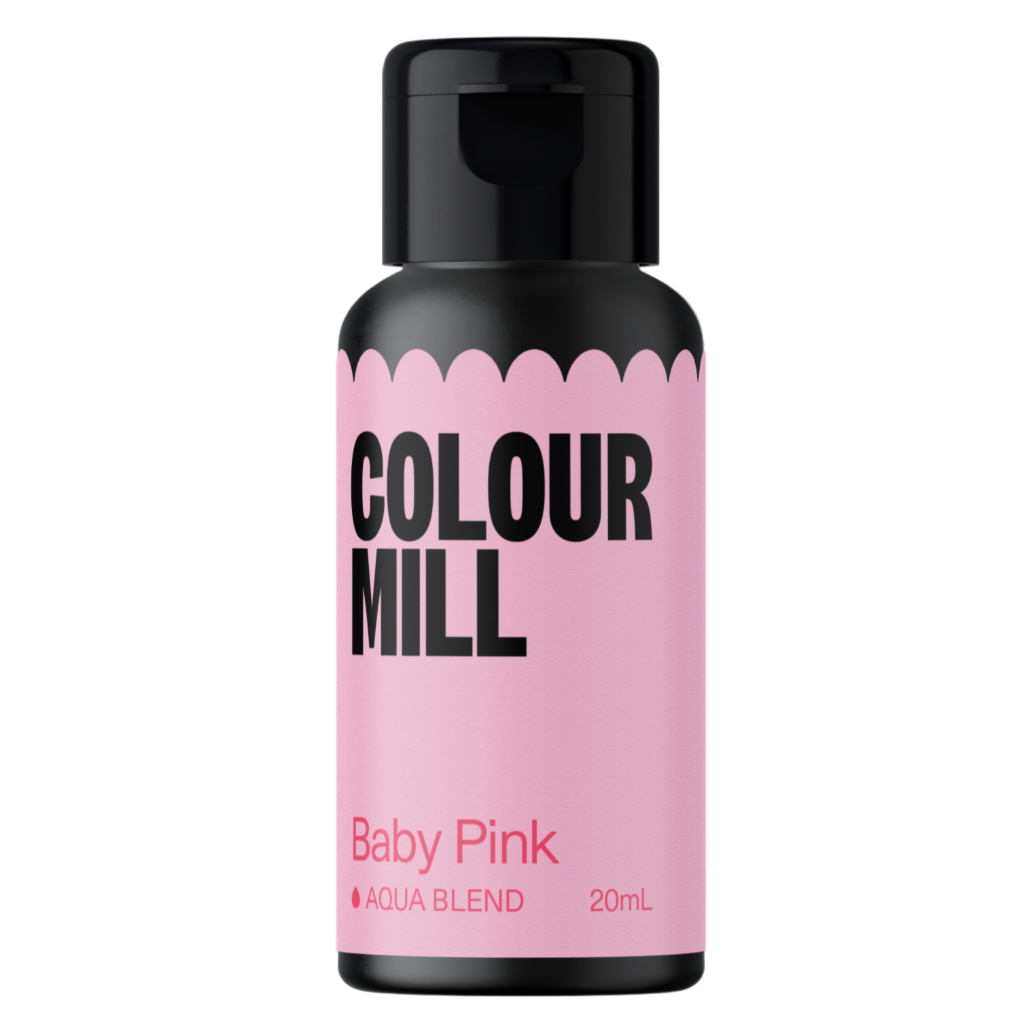 Colour mill oil based food colouring baby pink 20ml