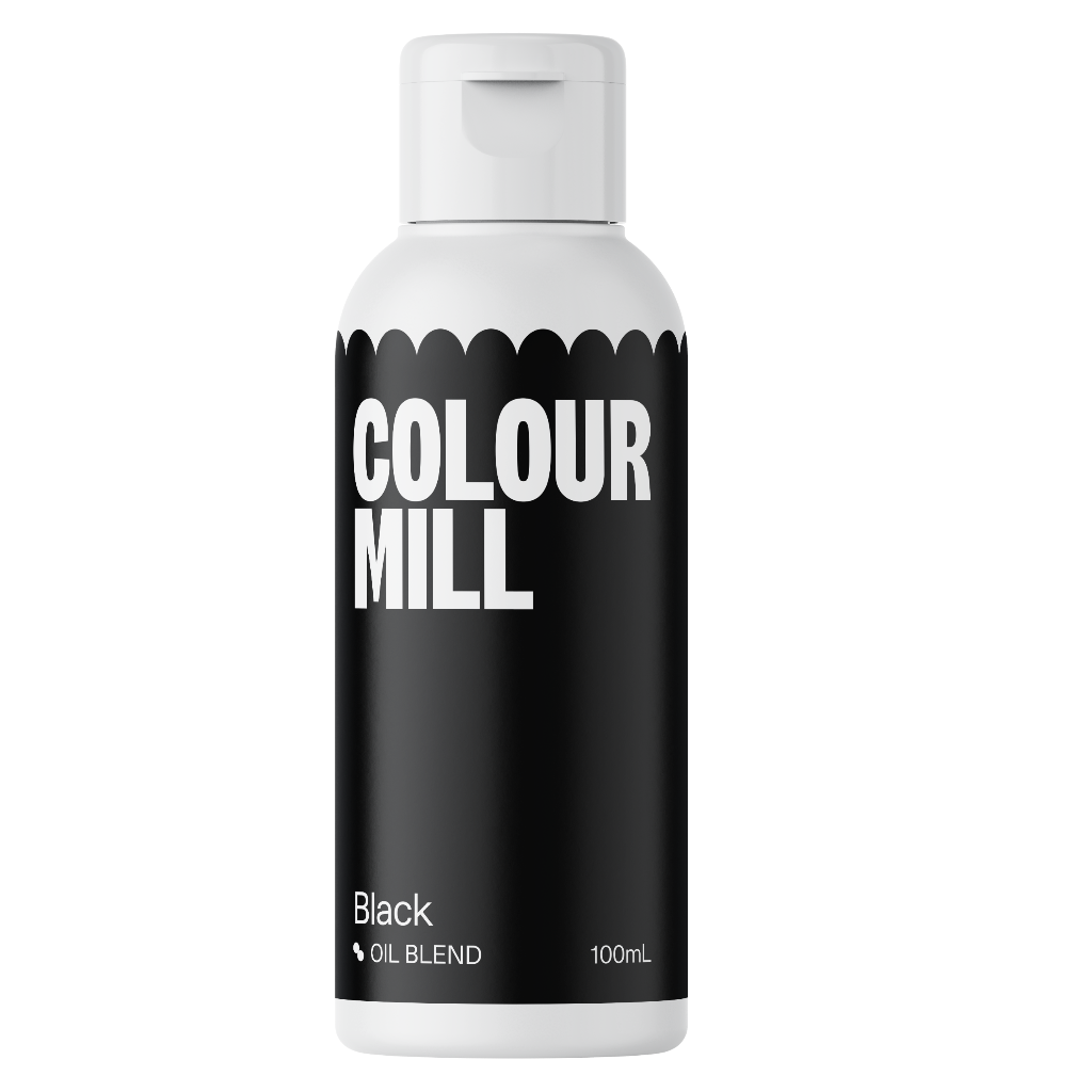 Colour mill oil based food colouring - Black 100ml