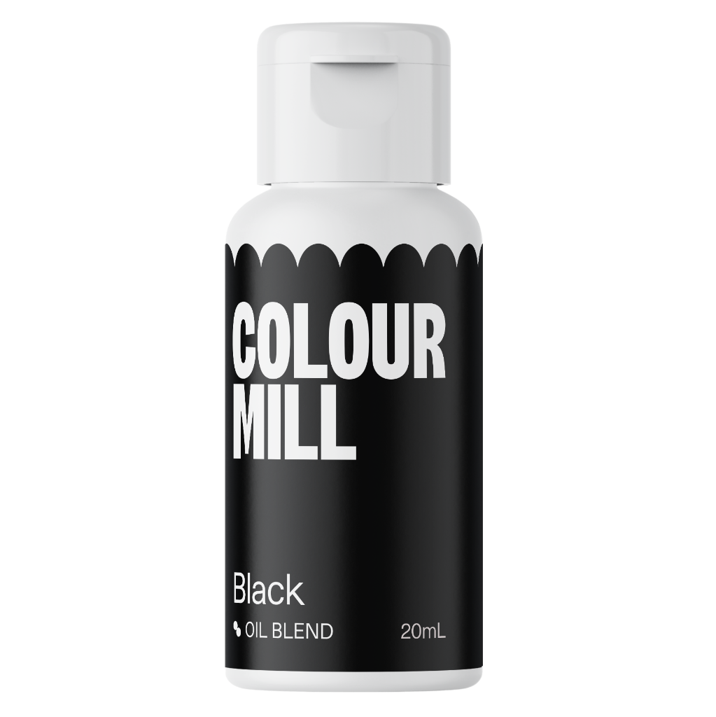 Colour mill oil based food colouring - 20ml black