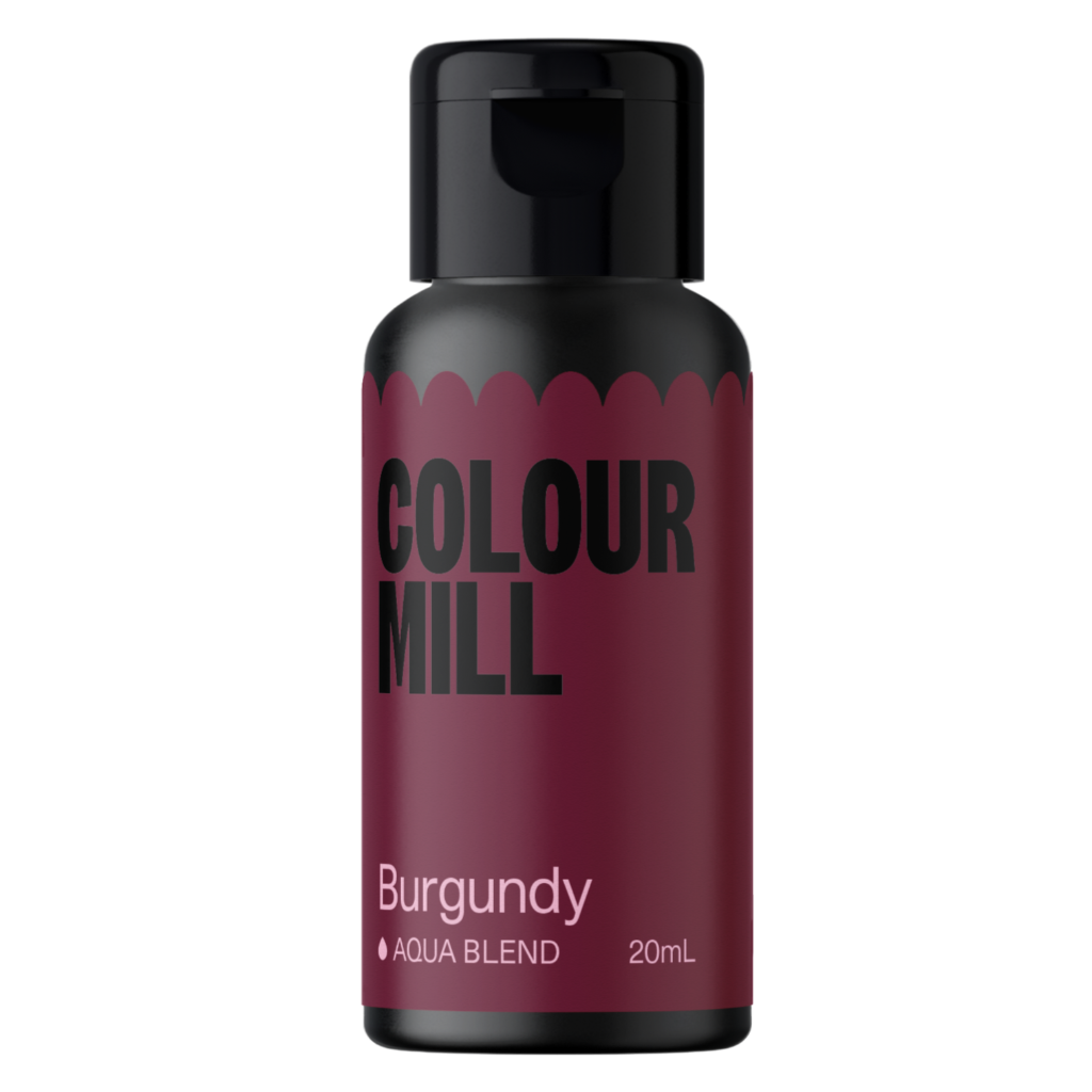 Colour mill oil based food colouring burgundy 20ml