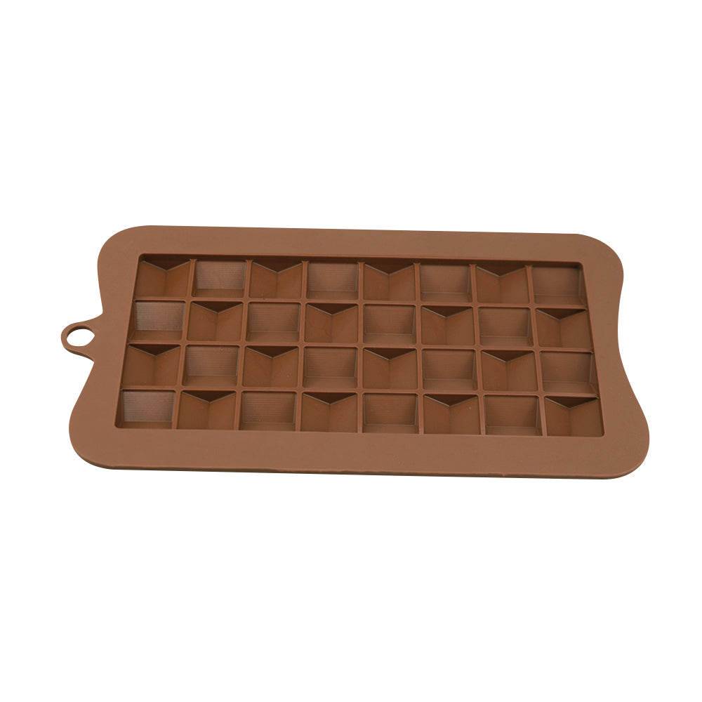 geometric chocolate block silicone mould