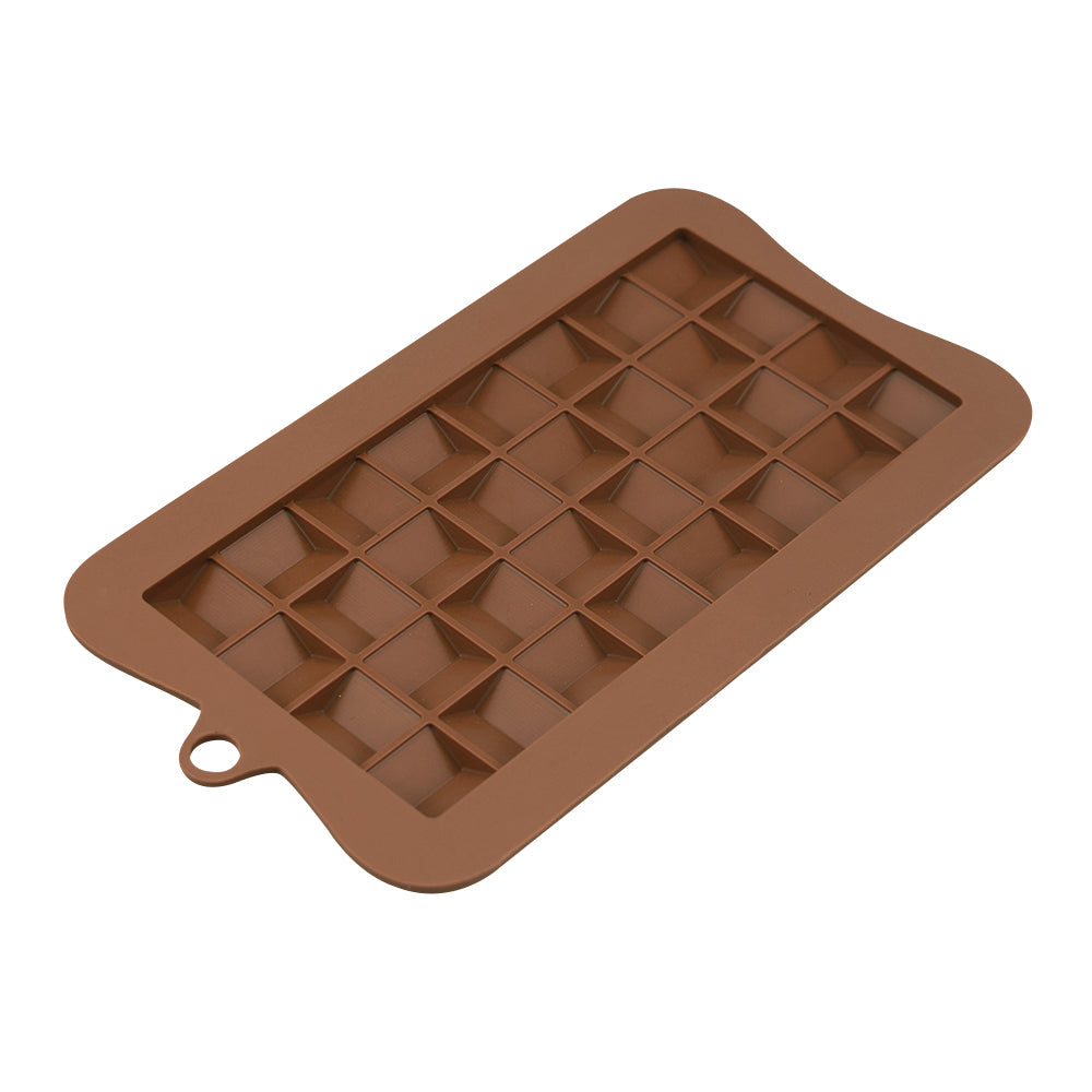 geometric chocolate block silicone mould