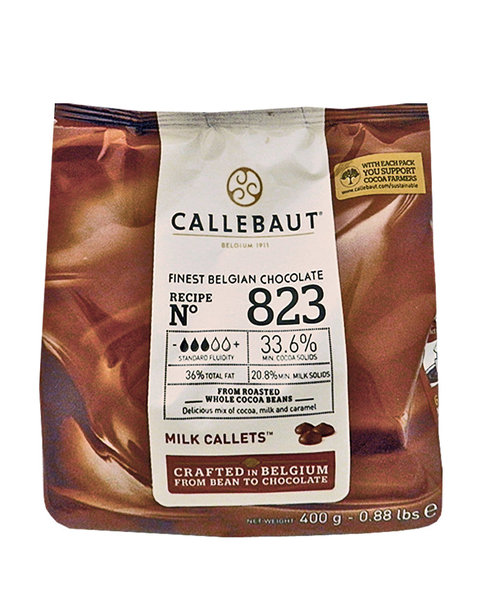 Callebaut Milk Chocolate Callets 400g 823
