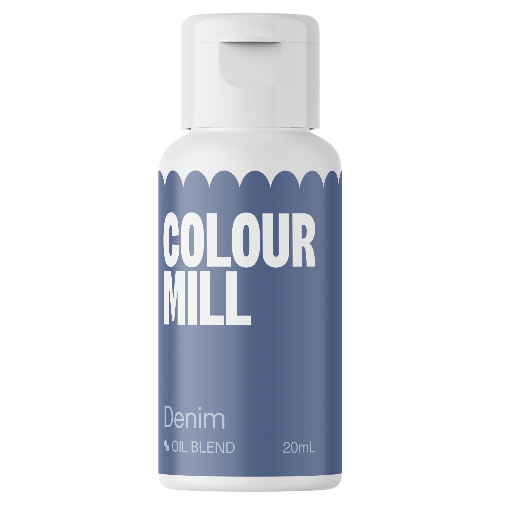 Colour Mill Oil Based Food Colouring 20ml - Denim