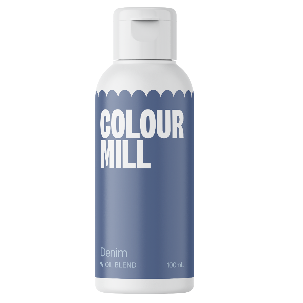 Colour Mill Oil Based Food Colouring 100ml - Denim