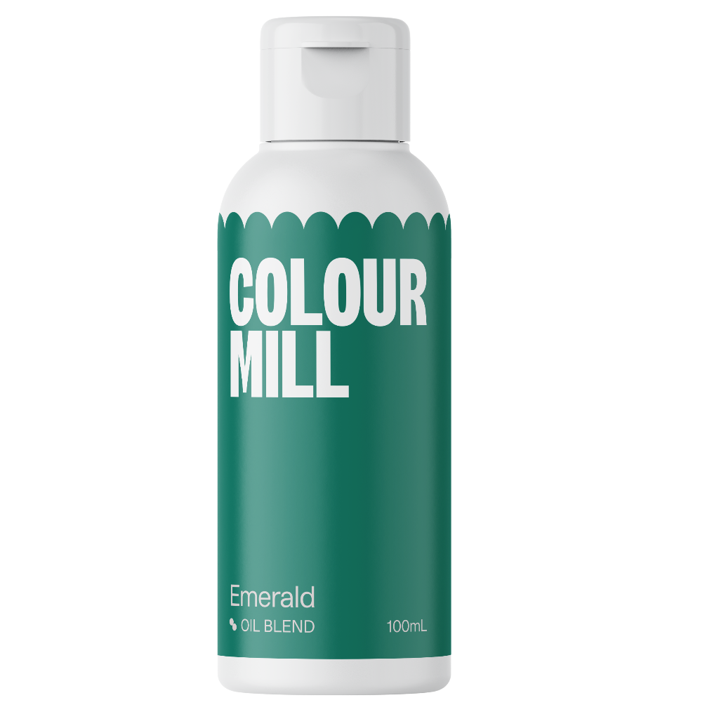 Colour mill oil based food colouring - emerald green 100ml