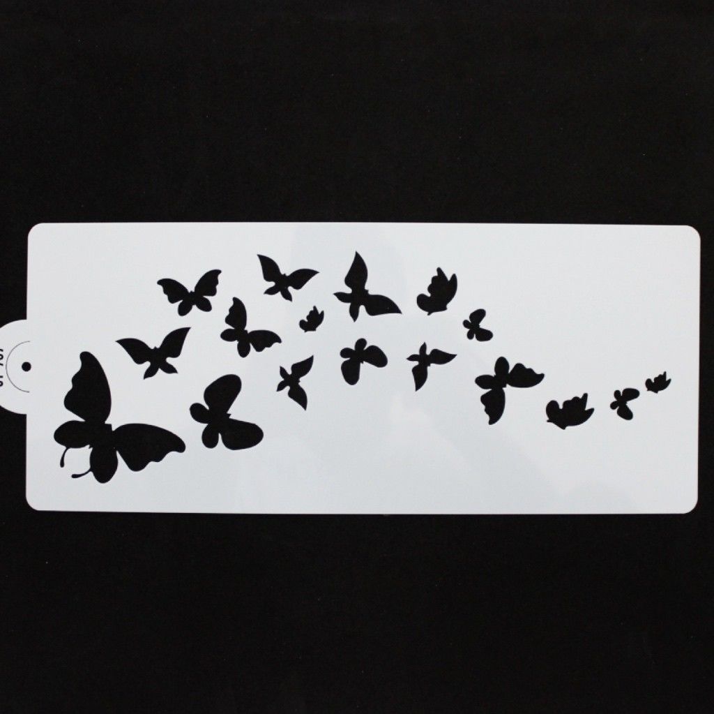Filigree-Damask-Flower-Butterflies-Cake-Stencil-Set-Sugarpaste-Fondant-272817166547