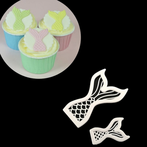 Fish-Tail-Mermaid-Ariel-Plastic-Cutter-Set-Mold-Cake-Fondant-Sugarcraft-Soap-273057223698-2