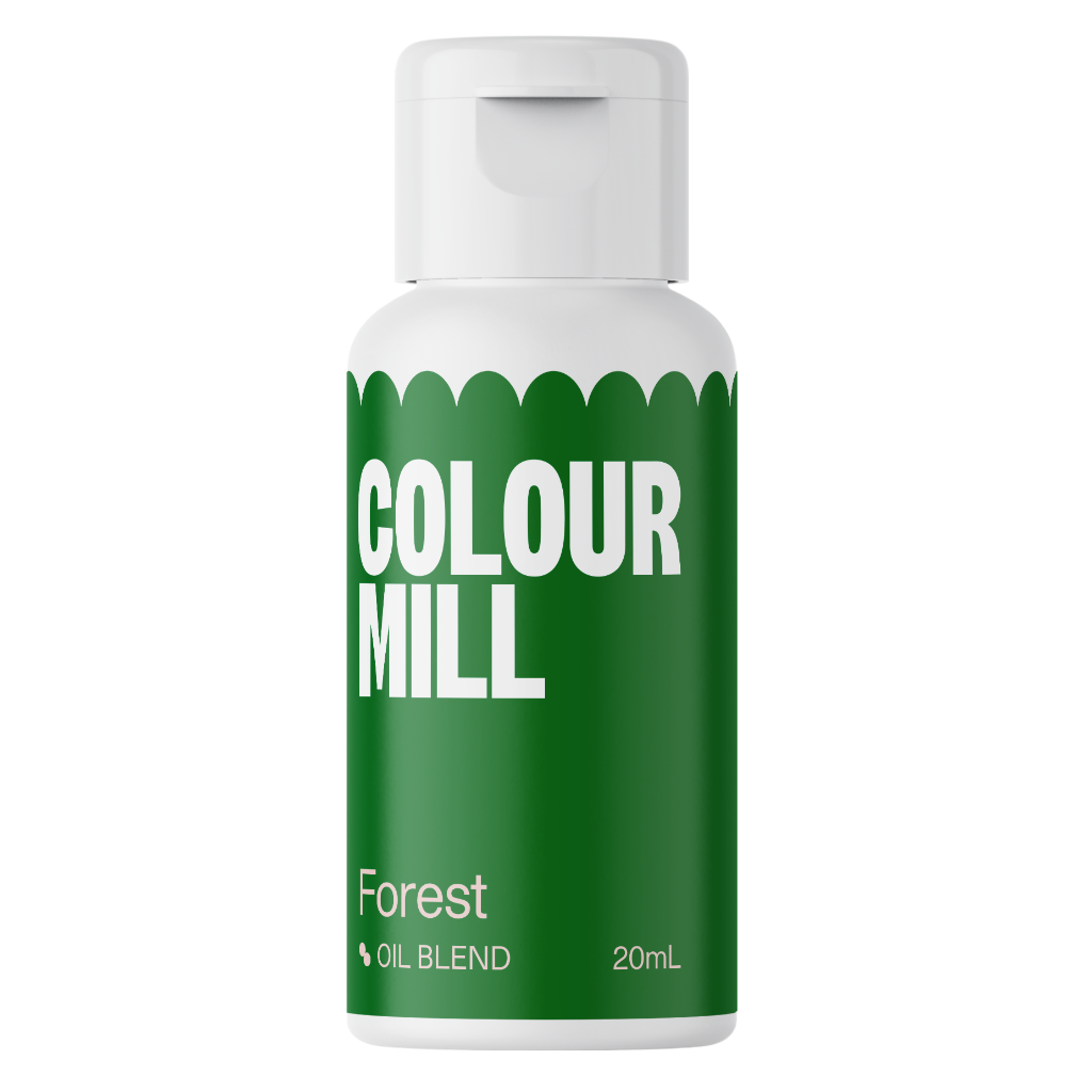 colour mill oil based food colouring 20ml forest