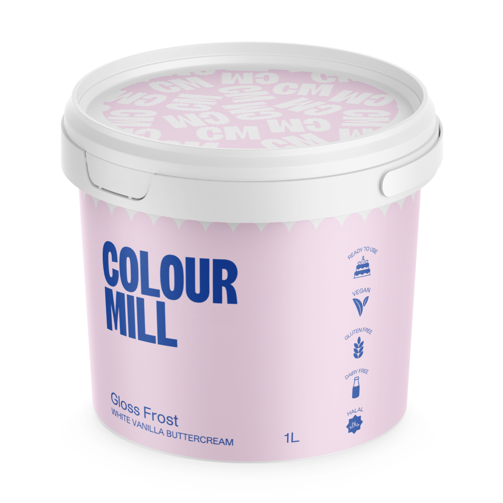 Colour Mill 'Gloss Frost' Buttercream White - 1L