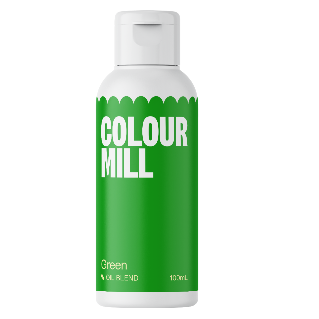 Colour mill oil based food colouring - Green 100ml