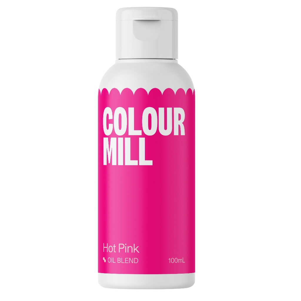 Colour mill oil based food colouring - hot pink 100ml