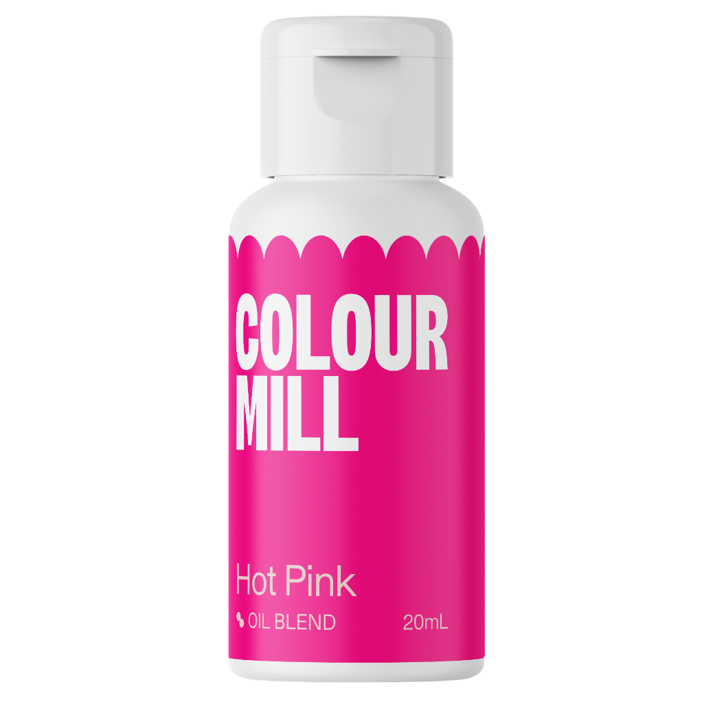 Colour mill oil based food colouring - hot pink 20ml