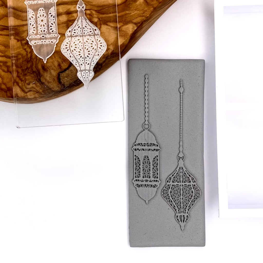 cookie stamp fondant embosser eid mubarak arabic islam lanterns ramadan kareem eid mubarak