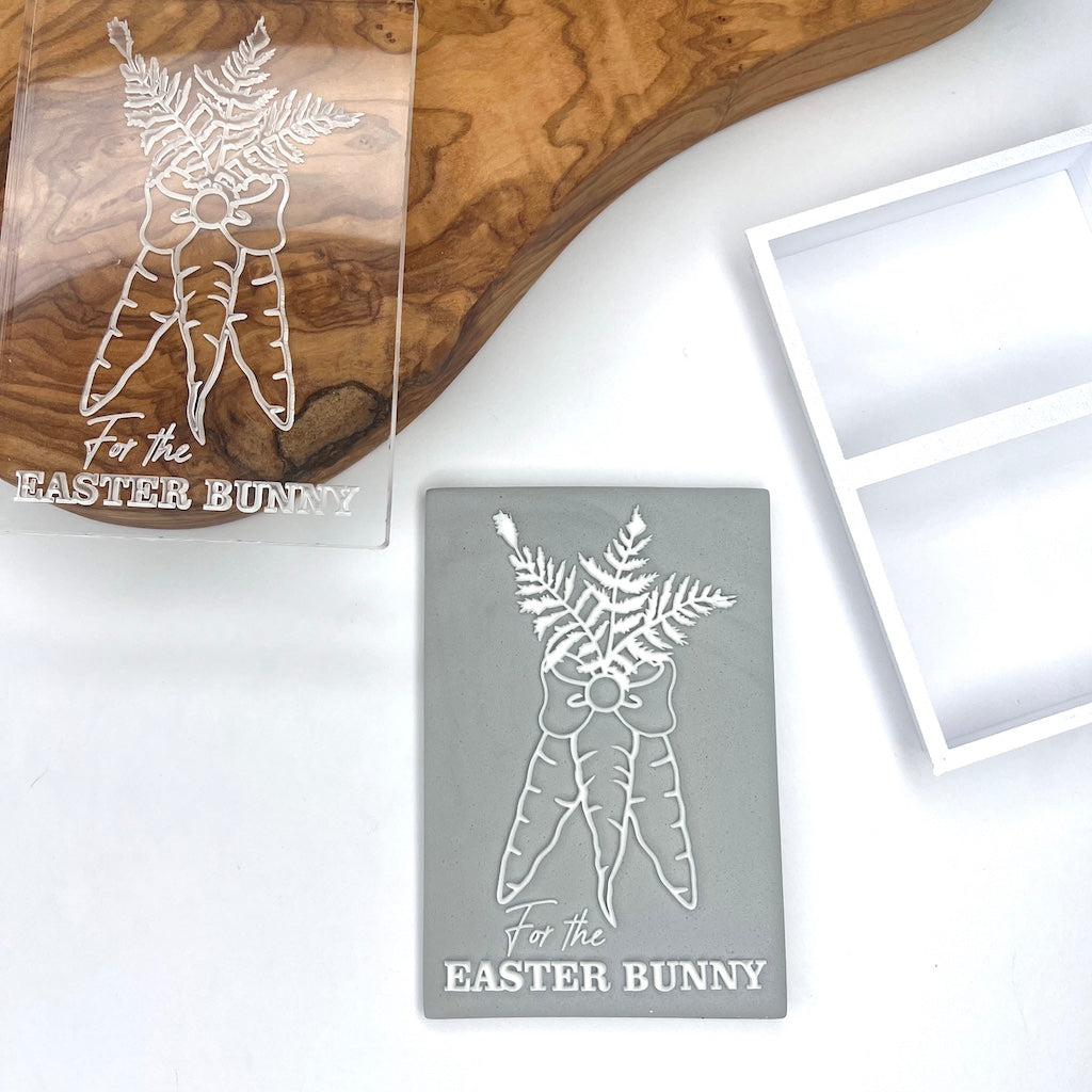 acrylic cookie stamp cookie cutter fondant embosser carrots for easter bunny