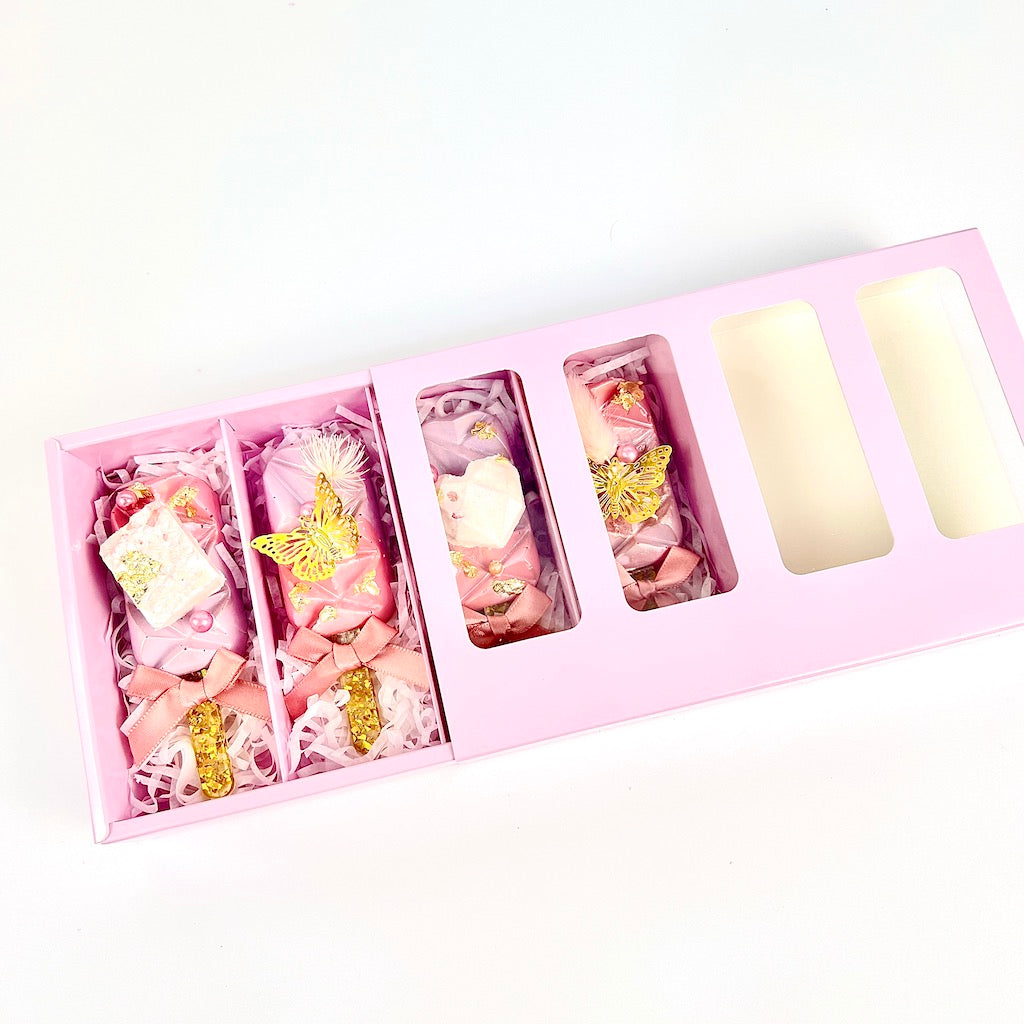 olbaa cakesicle popscile boxes blossom pink
