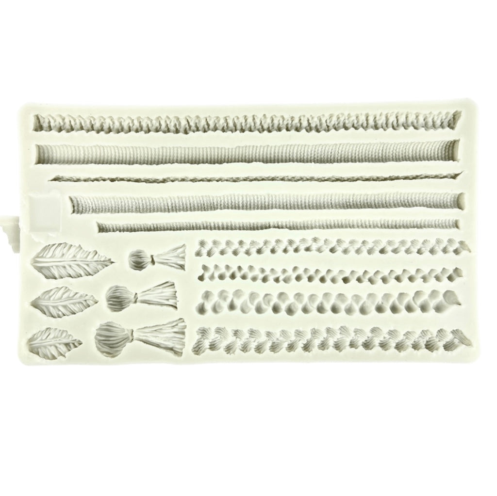 Macrame Rope and Tassel Silicone Mould