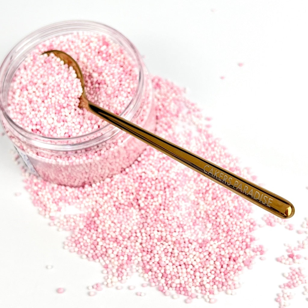 sprinkle spoon rose gold Cakers Paradise