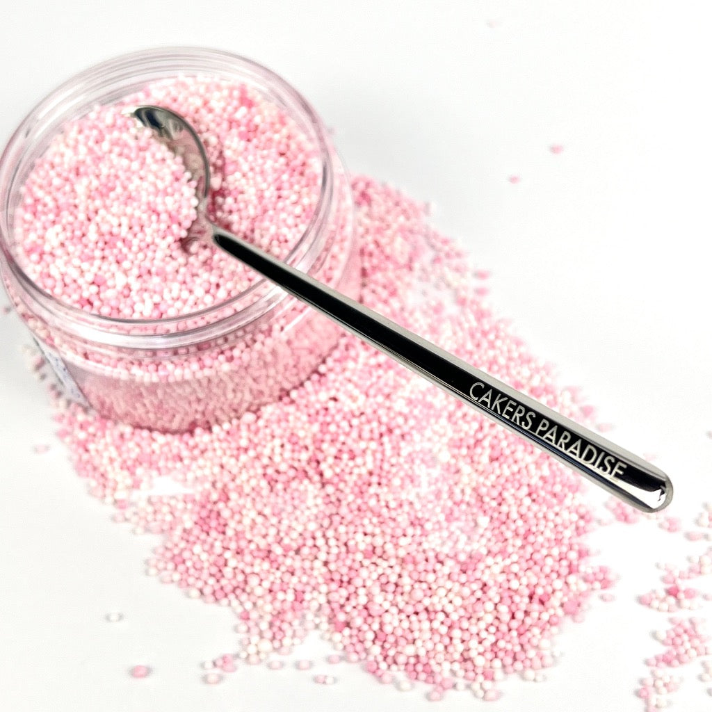 sprinkle spoon silver Cakers Paradise