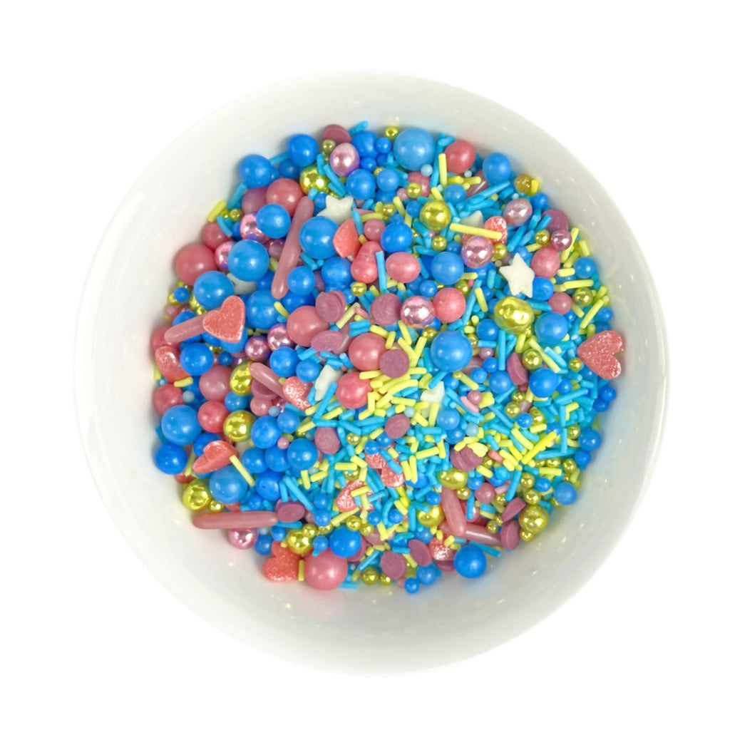 Edible Sprinkles Mix - Cotton Candy 100g