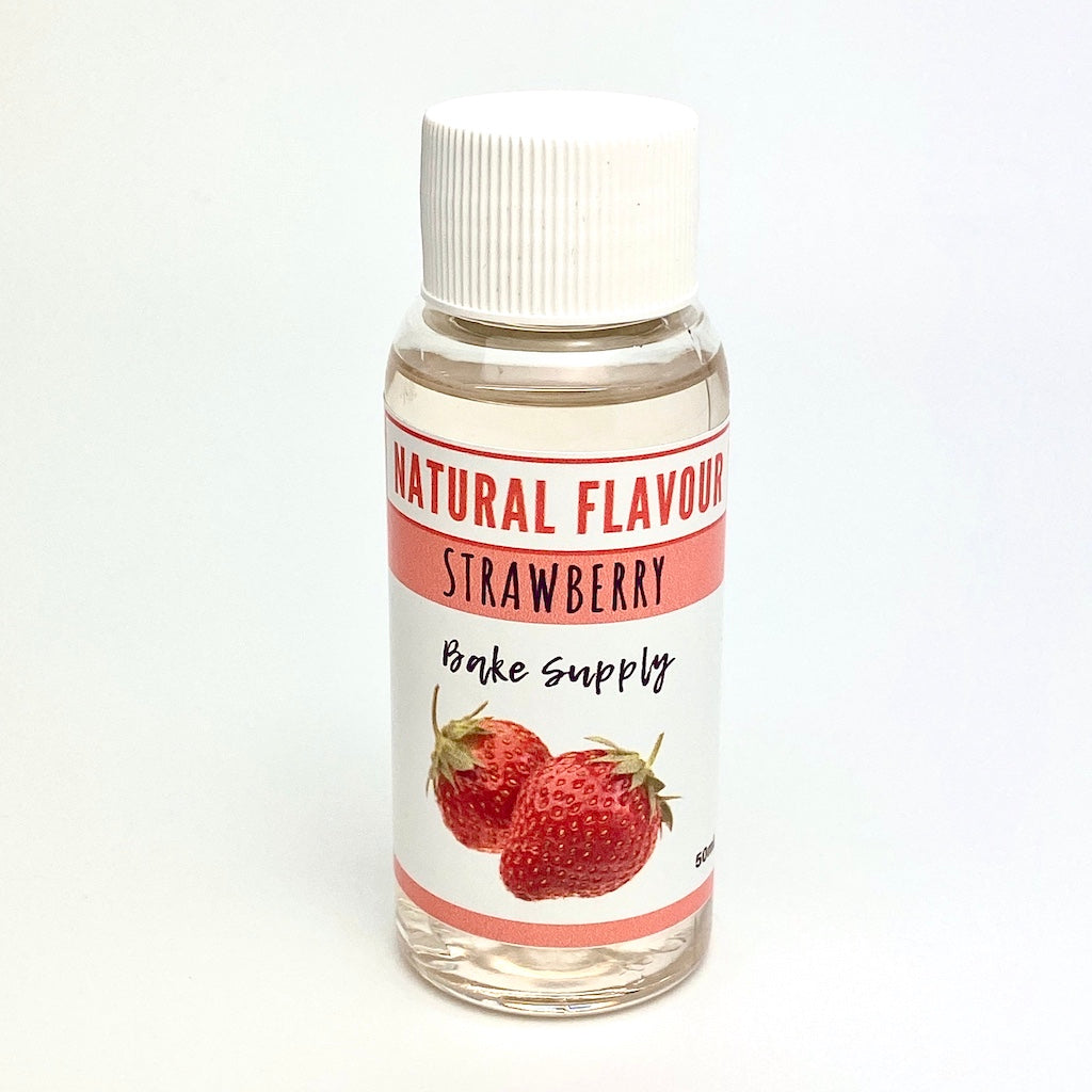 natural food flavouring 50ml strawberry
