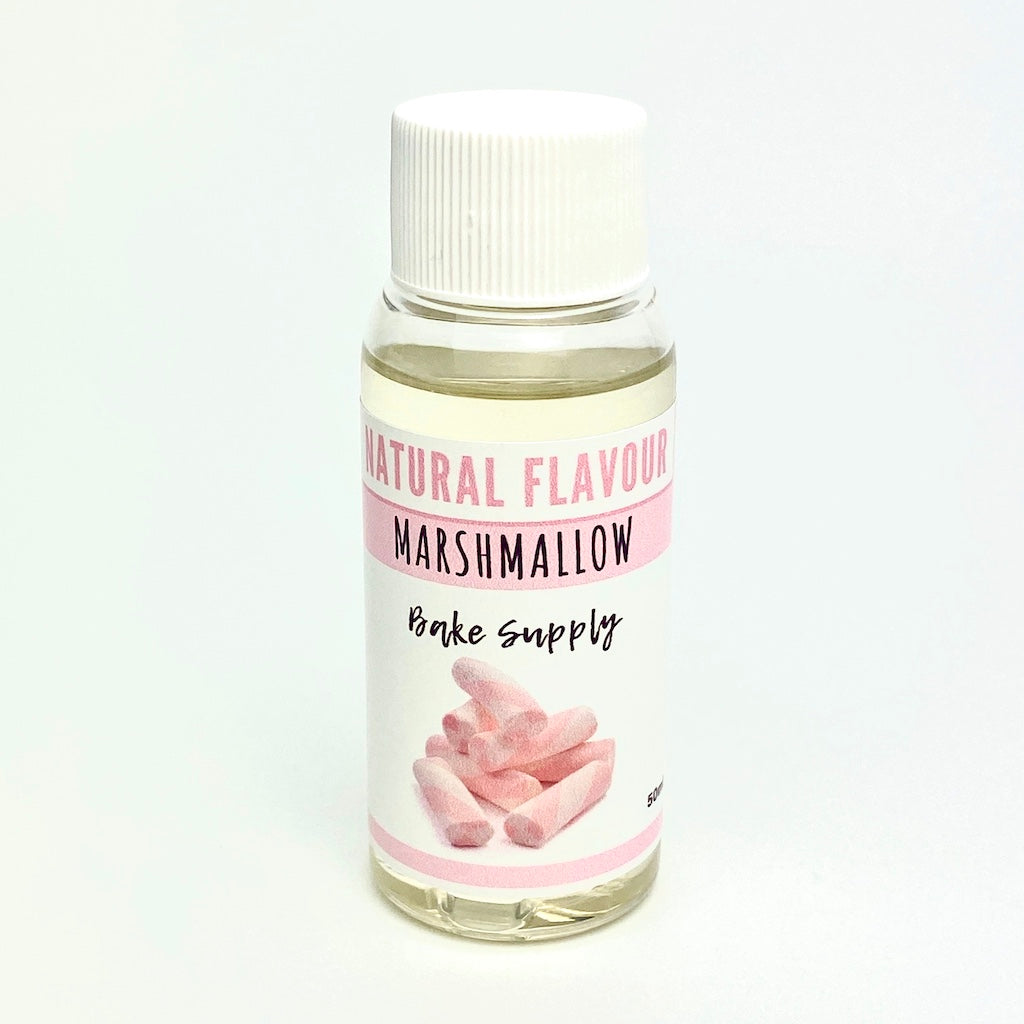 natural food flavouring 50ml marshmallow