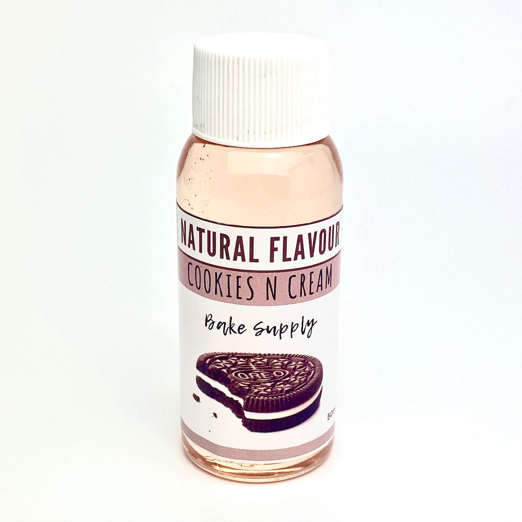 natural food flavouring 50ml cookies and cream