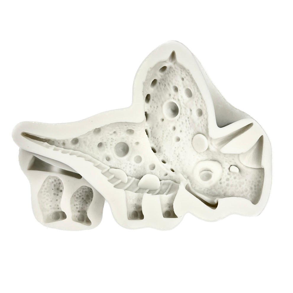 Dinosaur Triceratops Silicone Mould for cake decorating