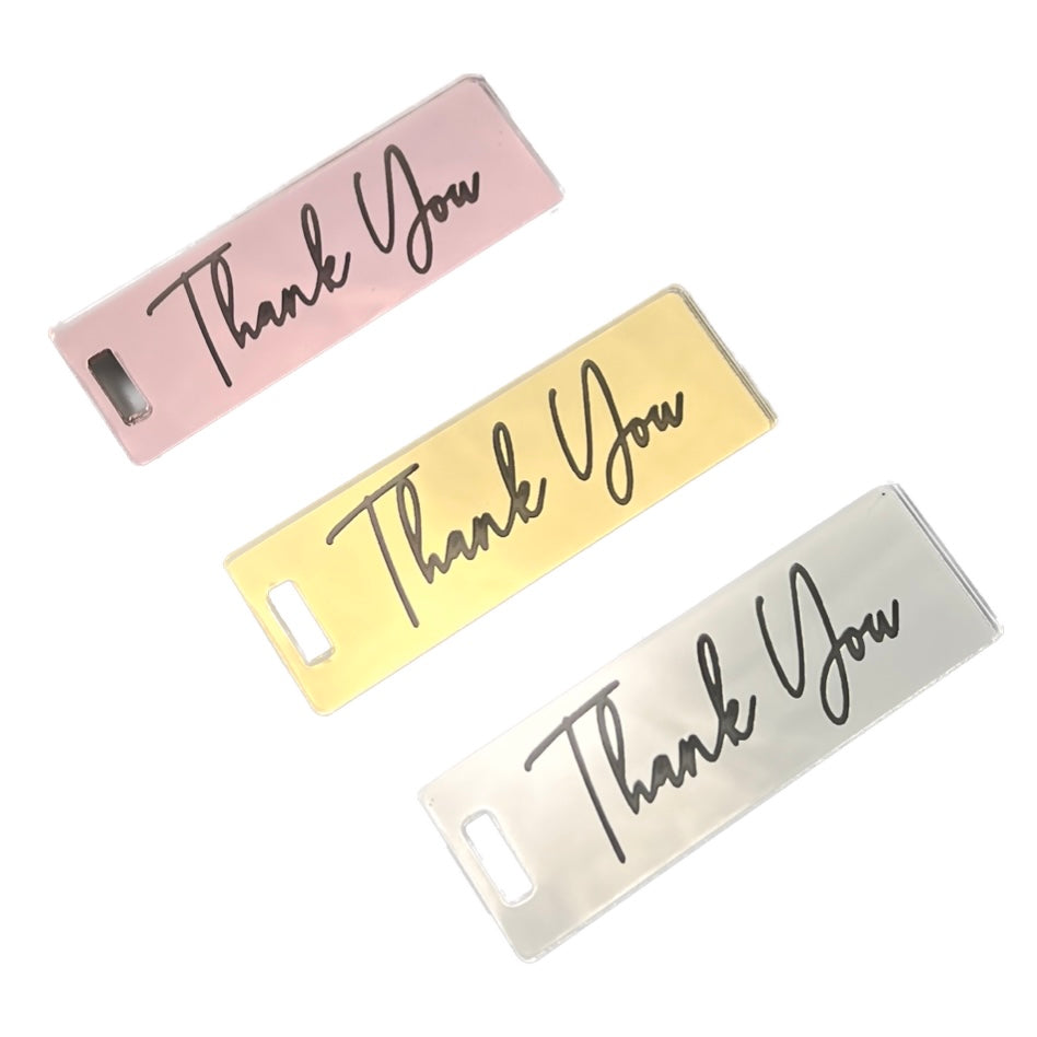thumbnail image 2 of 30 Assorted Color Plain Luggage Tags / Gift Parcel Tags – Tie On Labels – Paper – CTC000597 2 of 4