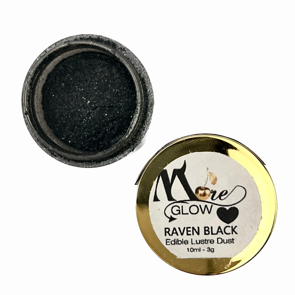 Moreish Cakes More Glow Lustre Dust 3g - Raven Black