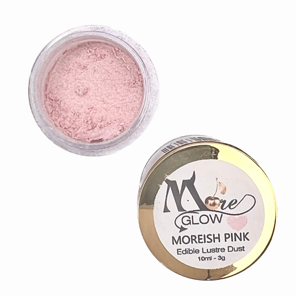 moreish lustre dust moreish pink