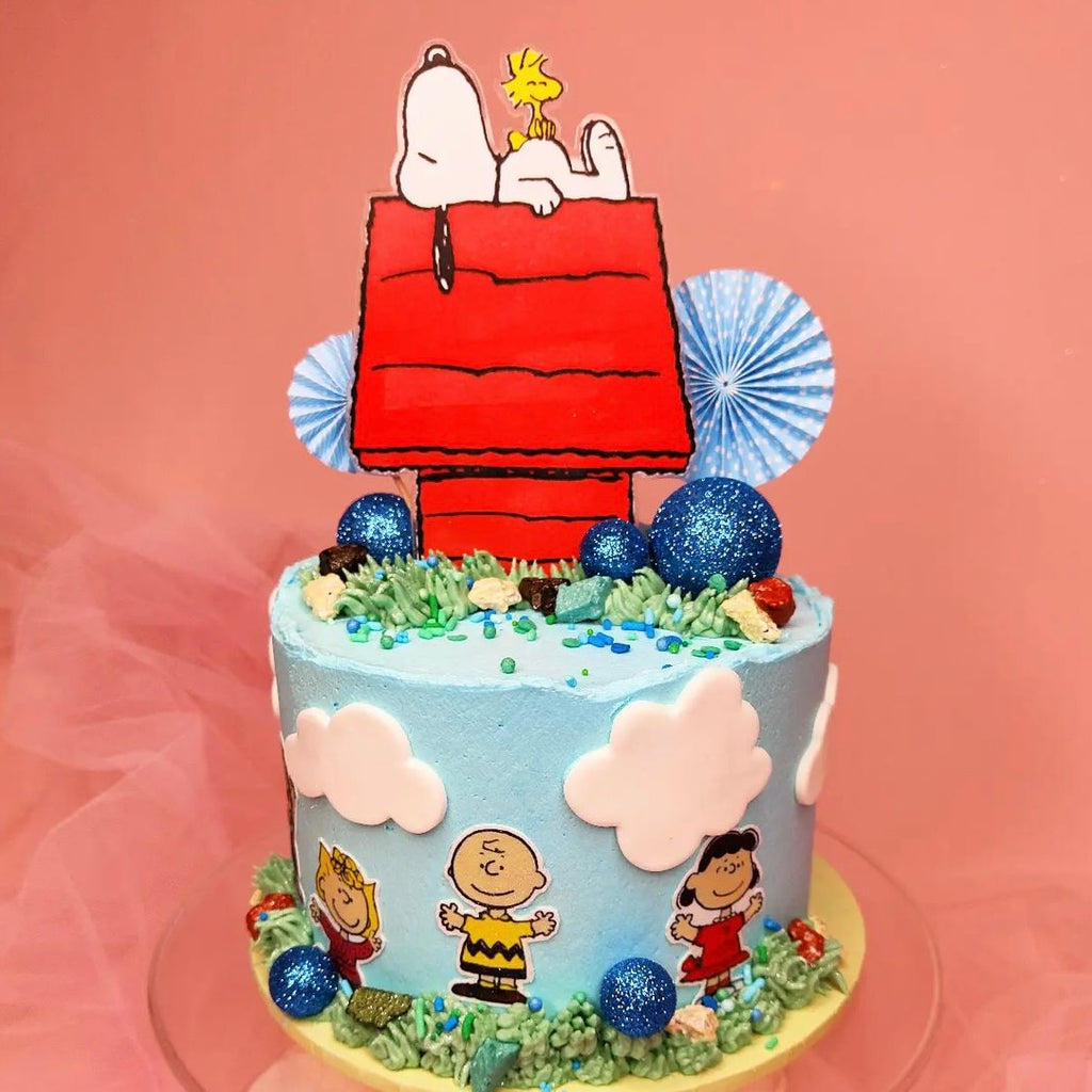Acrylic Birthday Cake Topper - Snoopy